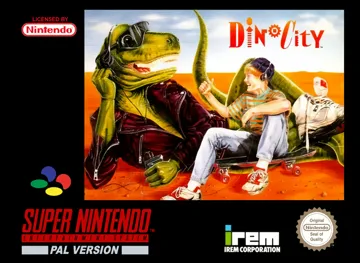 Dino City (Europe) box cover front